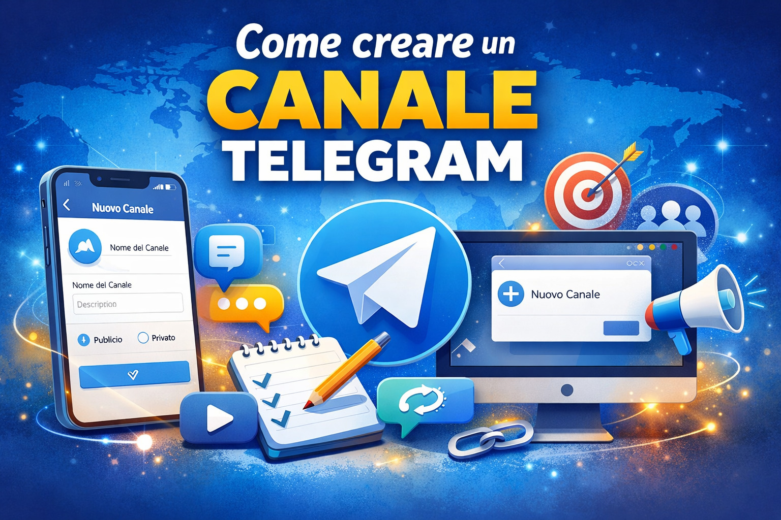 Come creare un canale Telegram