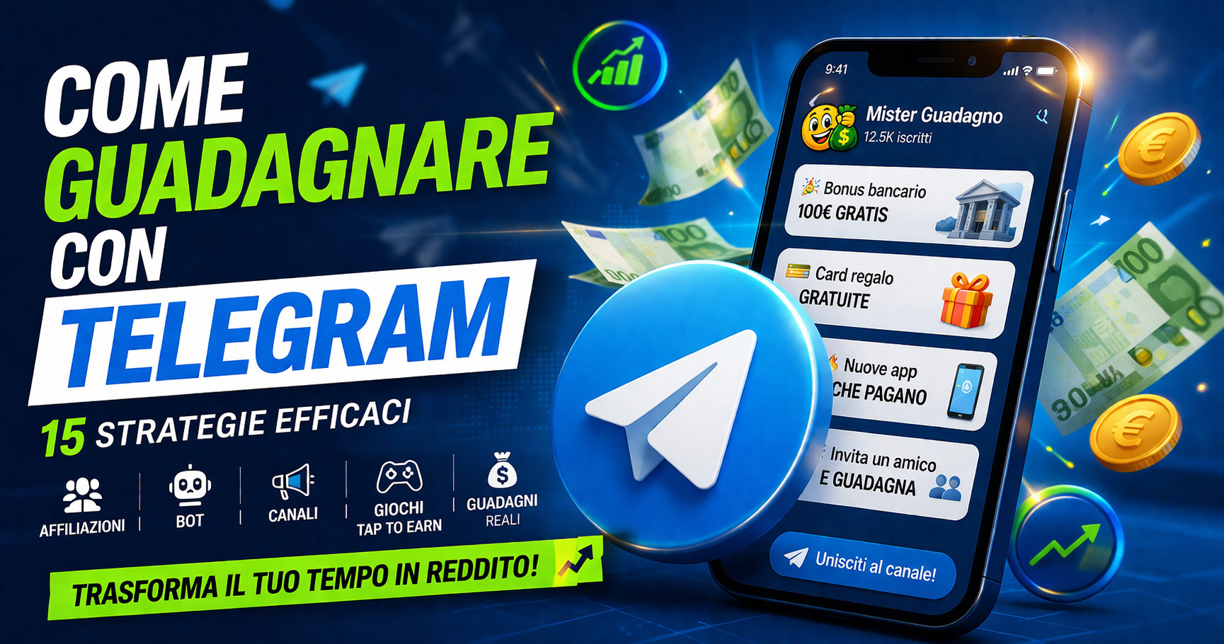 Come guadagnare con Telegram